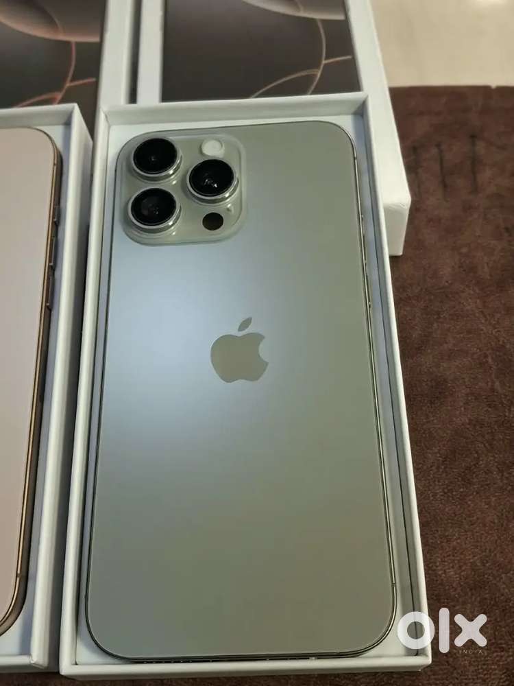 IPHONE 16 PRO MAX NATURAL TITANIUM STORAGE (( 512GB)) WITH WARRANTY