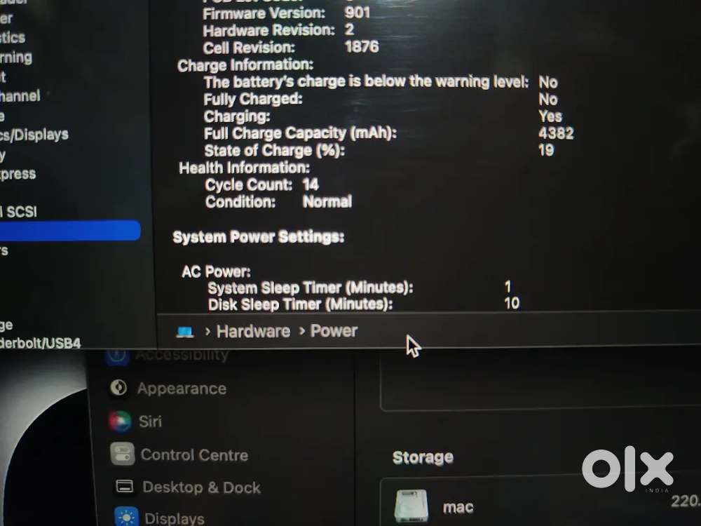 Macbook pro i7 16Ram 250GB STORAGE NEVER REPAIR
