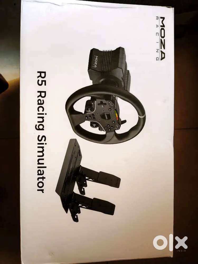 Moza R5 DD Bundle + Breaking Performance Kit + Clutch Pedal + Brook