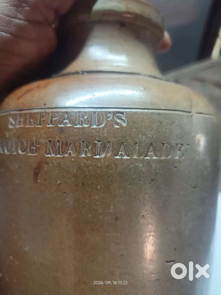 Old Vintage English Stoneware Bottle &ndash; Collector Item