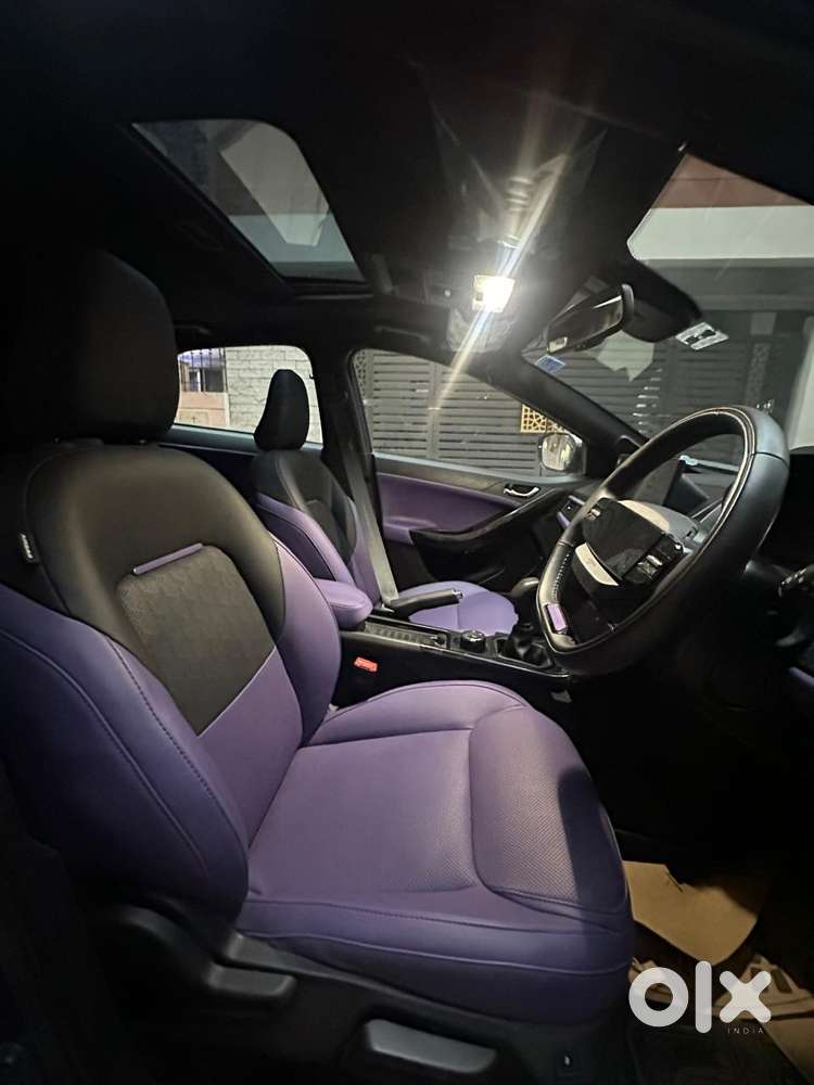 Tata Nexon Fearless S Purple 1.2 Revotron Petrol 6mt Dual Tone, 2023..