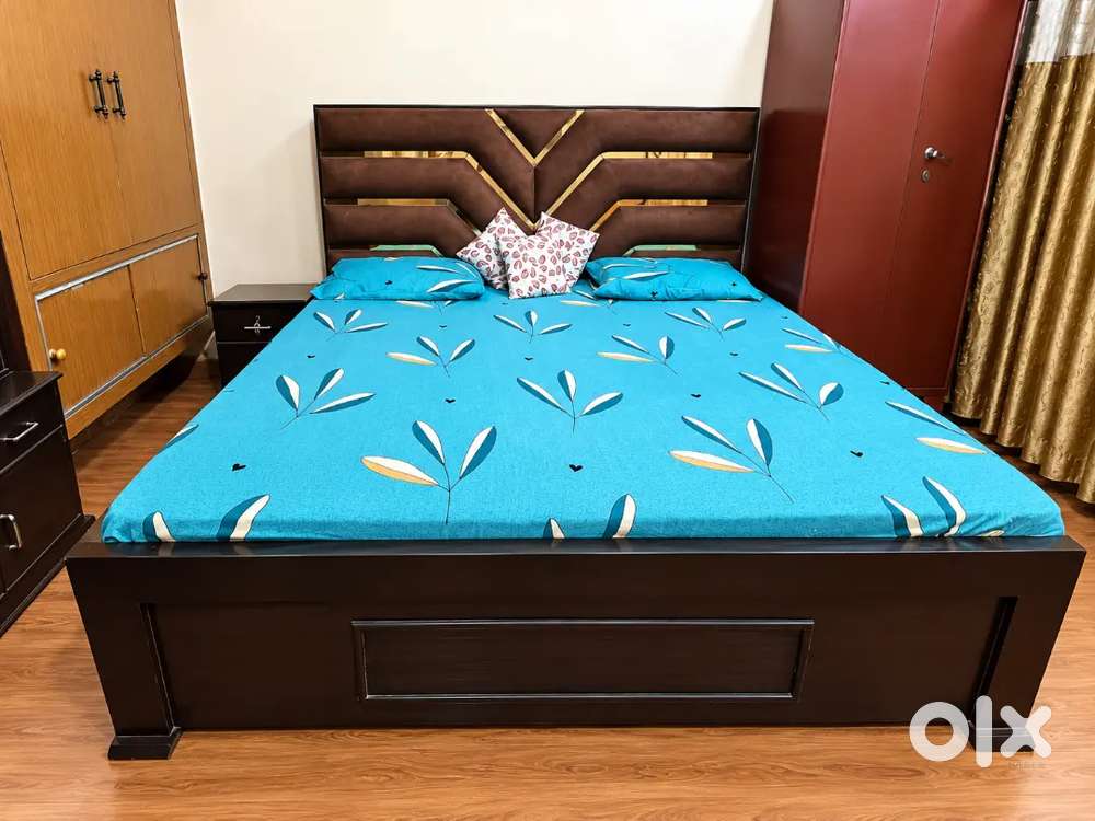 King Size Bed with Storage - 1.5 Years Old - Very Good Condition