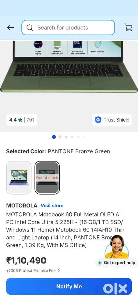 Motobook 60 pro (16gb/1TB)