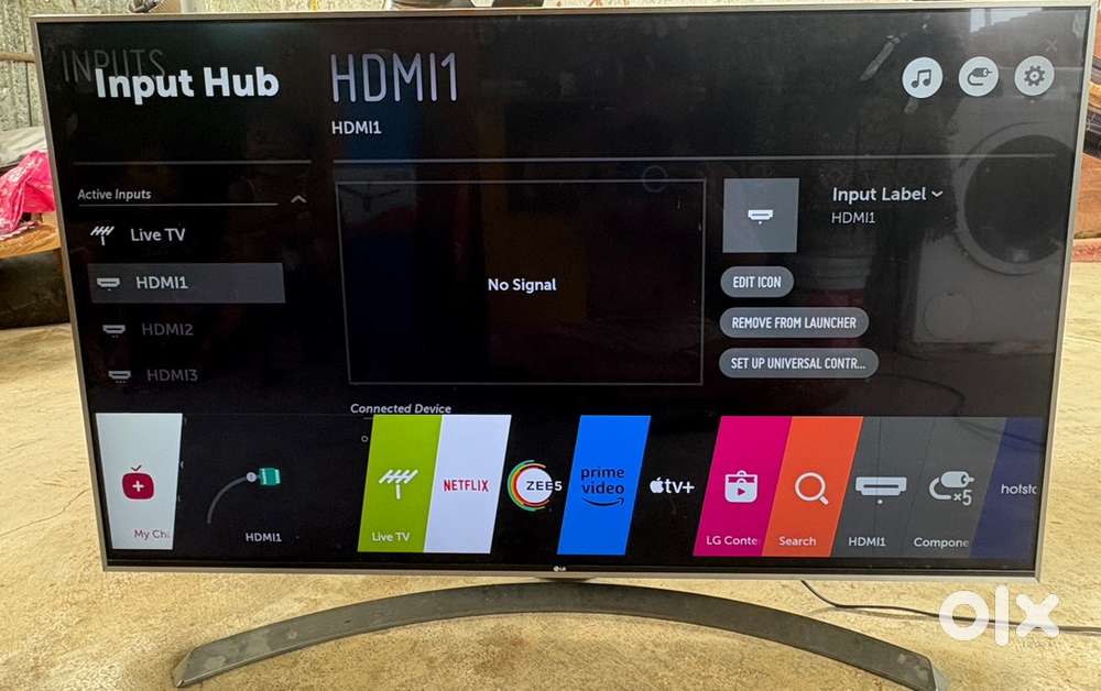 LG Super UHD 4K TV 49 inch