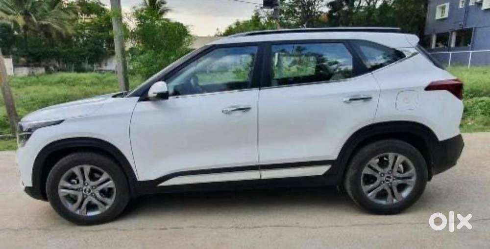 Kia Seltos 2020 White Petrol 95000 Km Driven