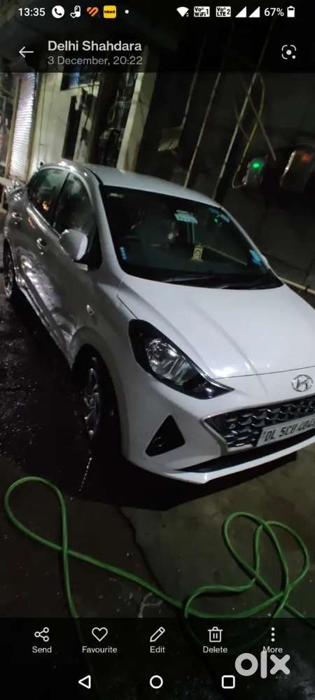 Hyundai Aura 1.2 S 2022 Model Petrol+cng Company Fit