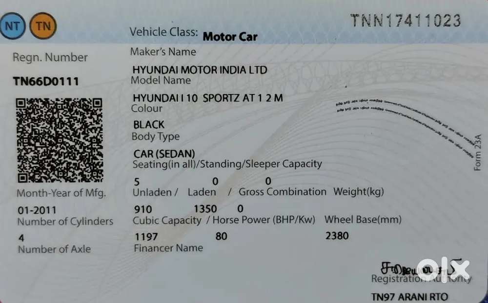 Hyundai I10 2011 Petrol Well Maintained