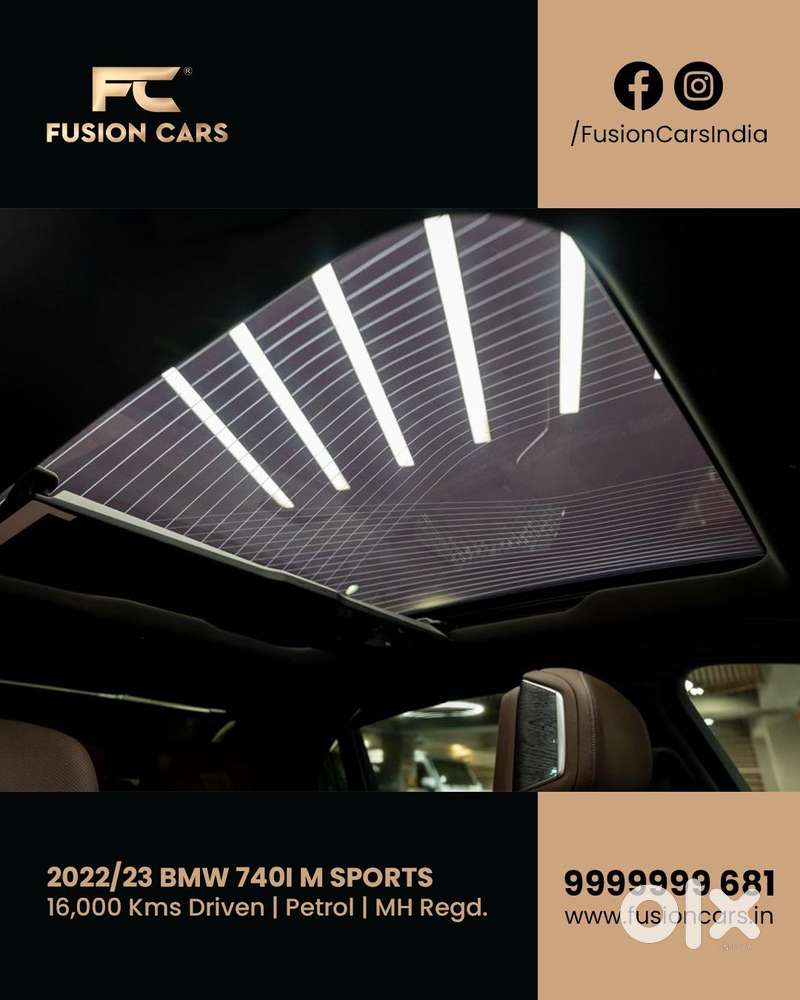 Bmw 7 Series 740i M Sport Petrol Automatic, 2023, Petrol