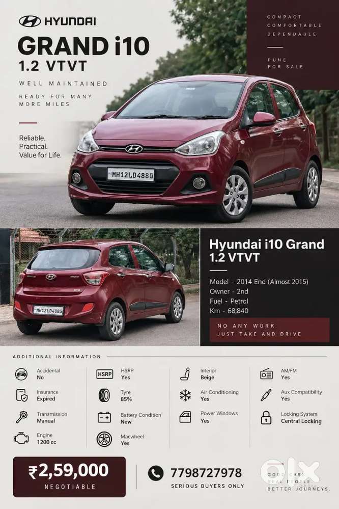 Hyundai I10 [2010-2017] 2015 Petrol