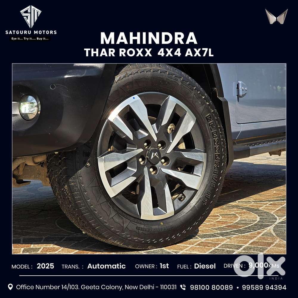 Mahindra Thar Roxx Ax7 L Diesel At 4wd, 2025, Diesel
