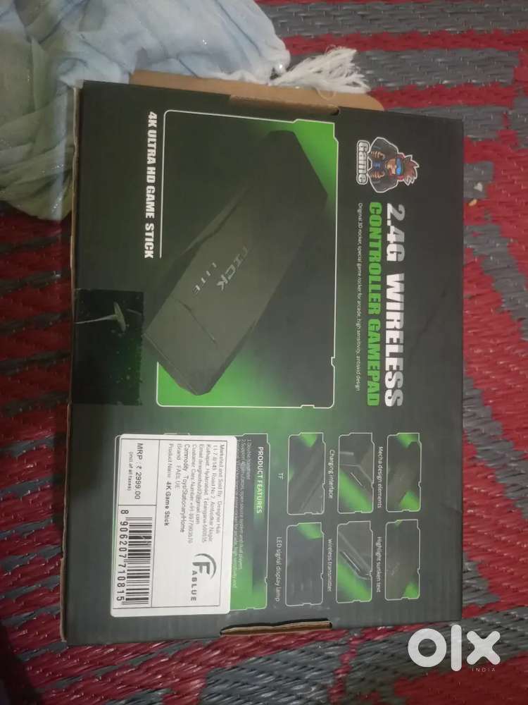 2.4g wireless controller gamepad