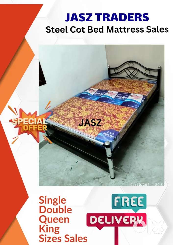 Bed Frame Hostel Cot Price Single Steel Cot Price New Arrivals