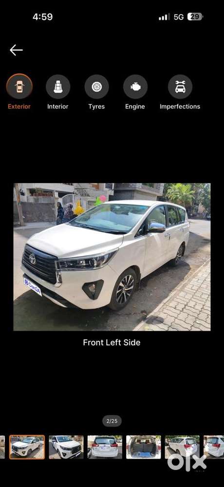 Toyota Innova Crysta 2022 Petrol Good Condition
