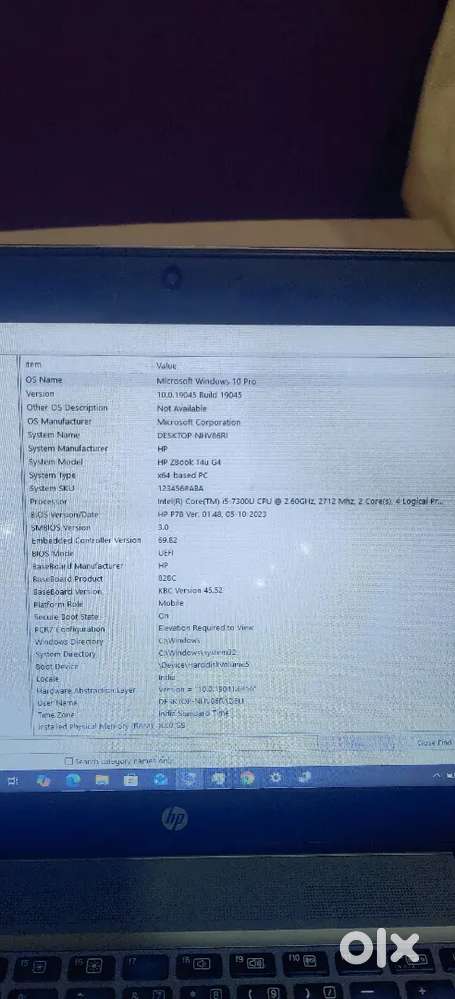 HP zbook 14u 4G. Laptop