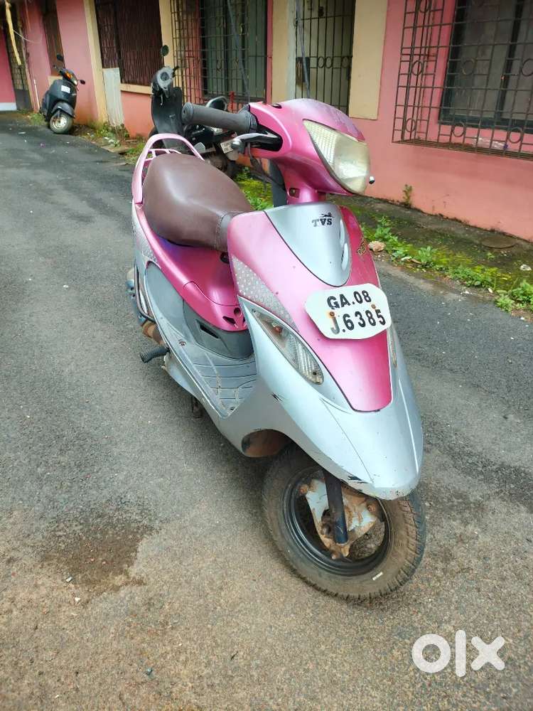 Scooty Zest Scooty Pep Plus Pink Pink Colour Tvs Scooty Pep Plus
