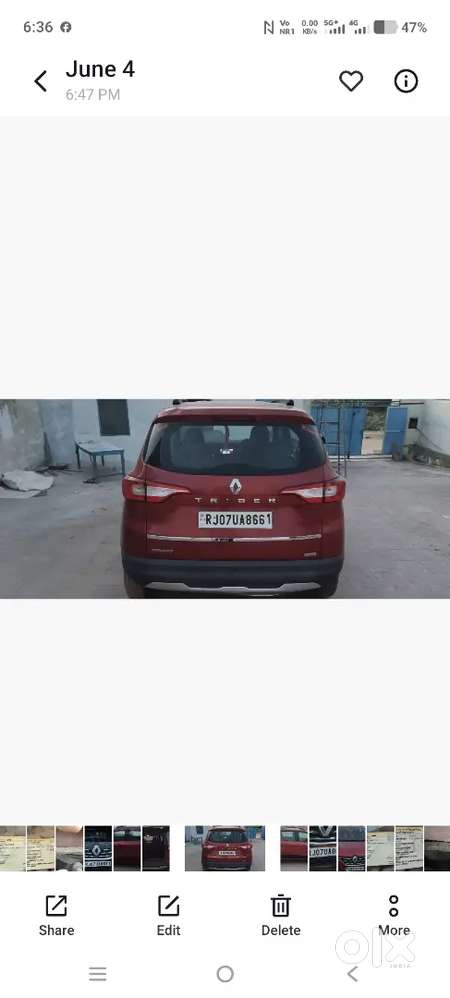 Renault Triber Rxt 2020