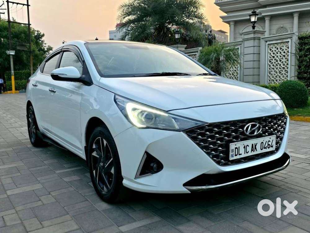 Hyundai Verna 1.5 Sx (o) Turbo Petrol Dct, 2021, Petrol