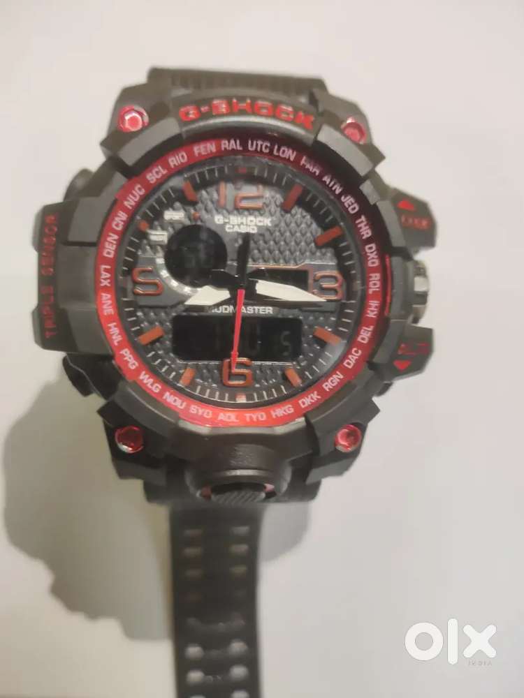 Casio G Shock Wr3atm Zegarek Męski G-SHOCK G-SQUAD GPS Heart Rate