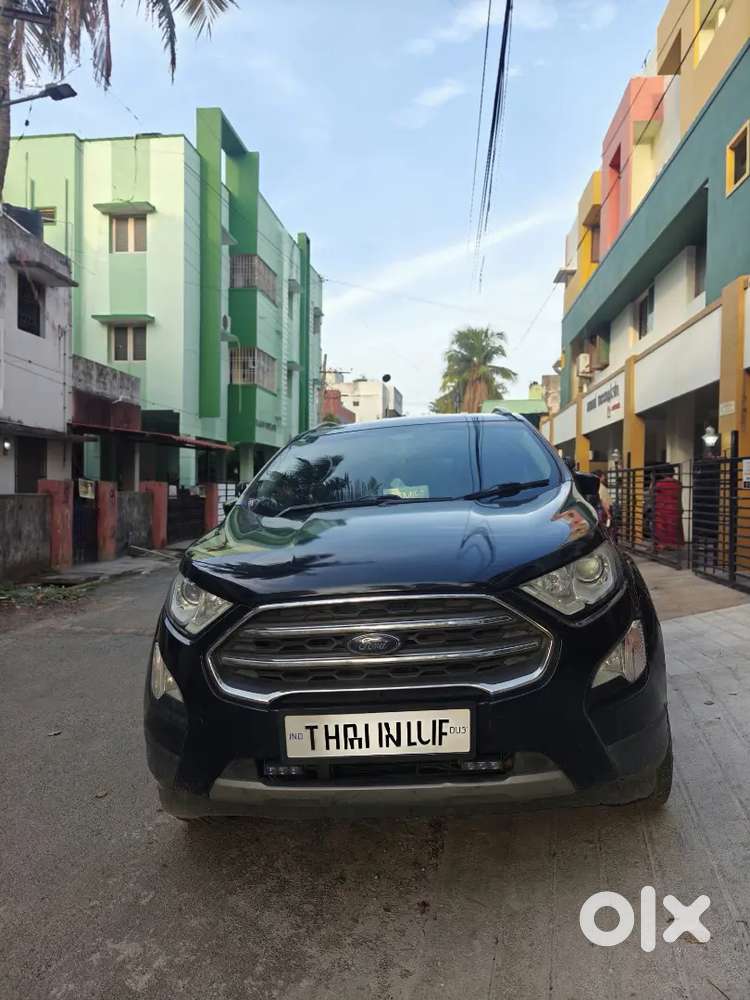 2018 Ford Ecosport Titanium 1.5 Tdci Diesel  Black  88,000 Km