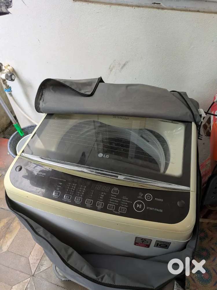 Washing Machine, Single Wooden bed for sale