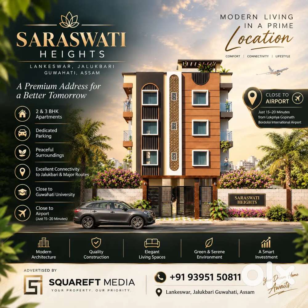 Premium 3.5 BHK Apartment Available For Booking!
