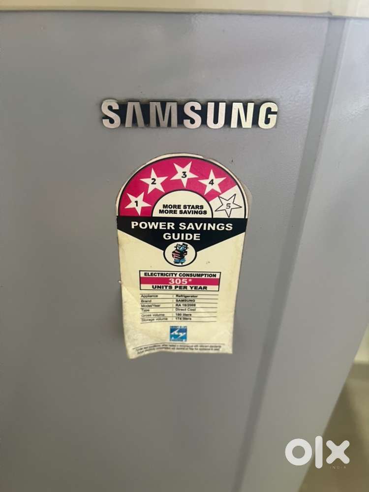 Actively using 4 Star raring single door fridge