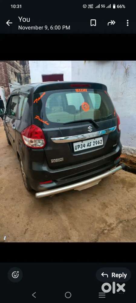 Maruti Suzuki Ertiga 2018 Cng & Hybrids 80000 Km Driven