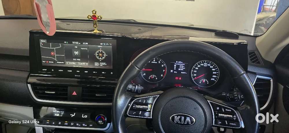 Kia Seltos 2021 Petrol Automatic Low Kilometer 1st Owner. Ivt 2021