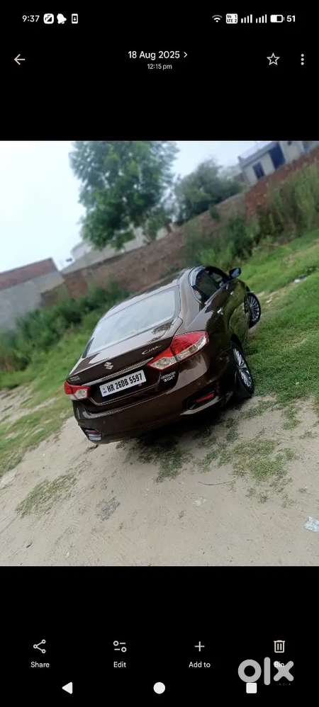 Maruti Suzuki Ciaz 201617 Diesel 110000 Km Driven