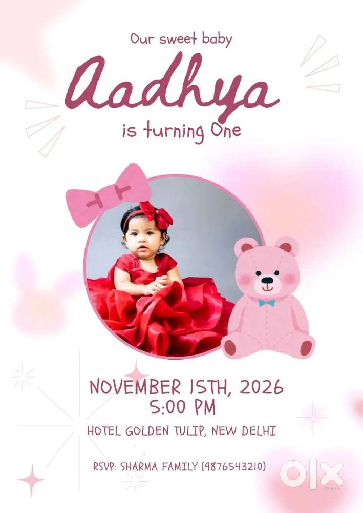Digital Wedding & Birthday Video Invites | WhatsApp Delivery