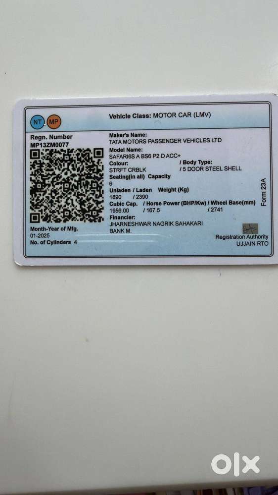 Tata Safari 2025 Diesel 5500 Km Driven