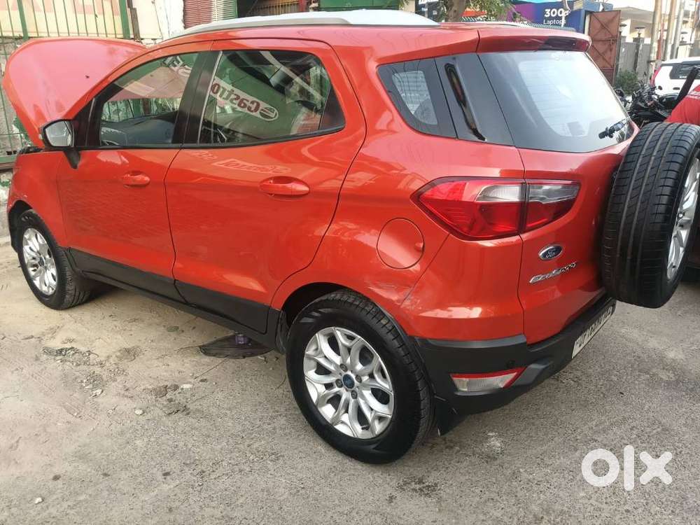 Ford Ecosport Titanium Petrol Cng 2017 Model Good Condition