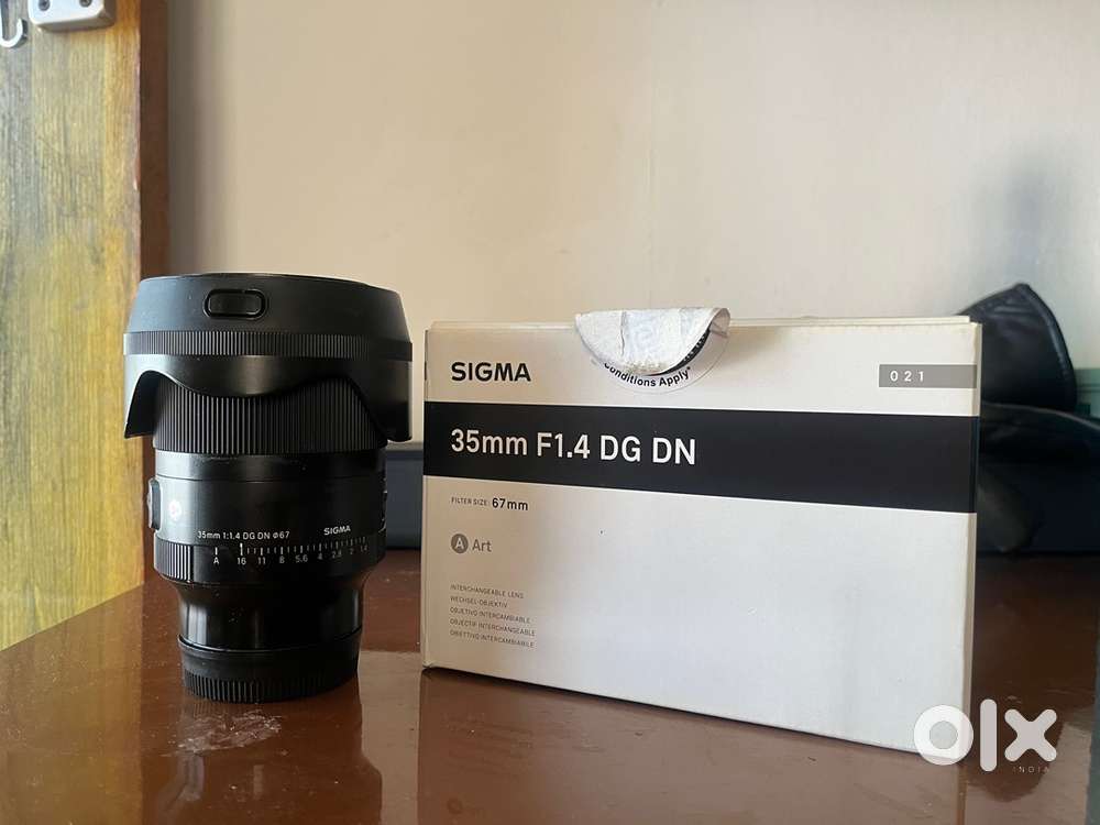Sigma 35mm F1.4 Lens (Sony E mount) - Cameras & Lenses in