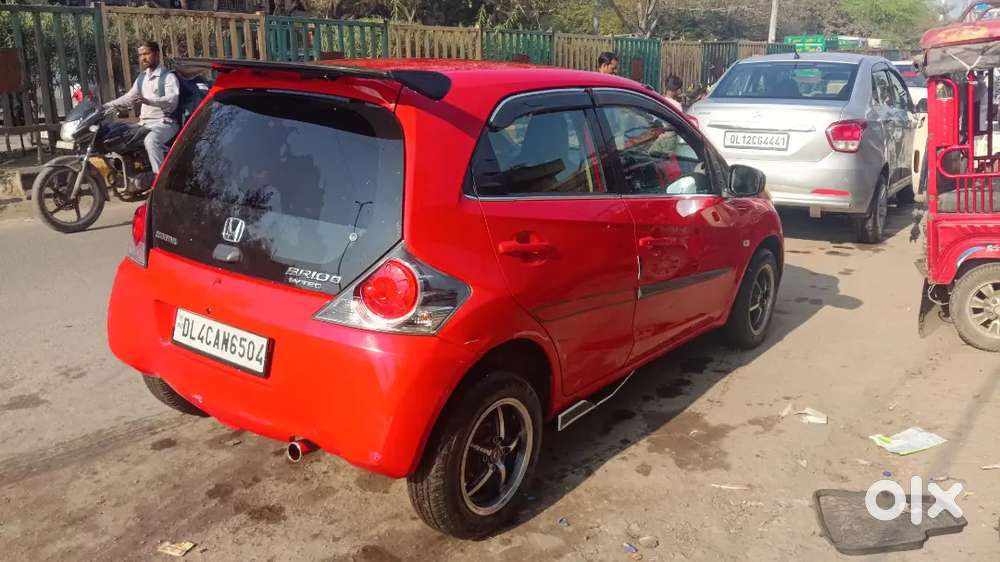 Brio Modified Red Color Music System With Alloy Screen Display Fitted