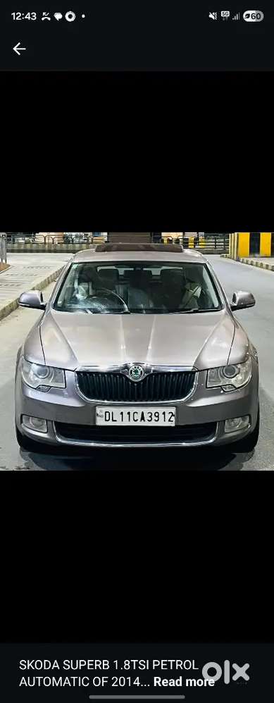 Skoda Superb Elegance 2014 Km Driven