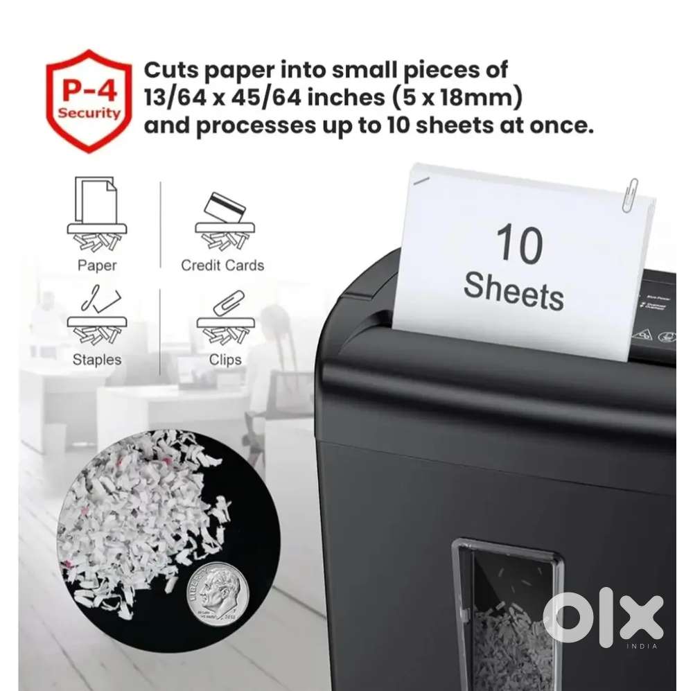 Paper shredder machine