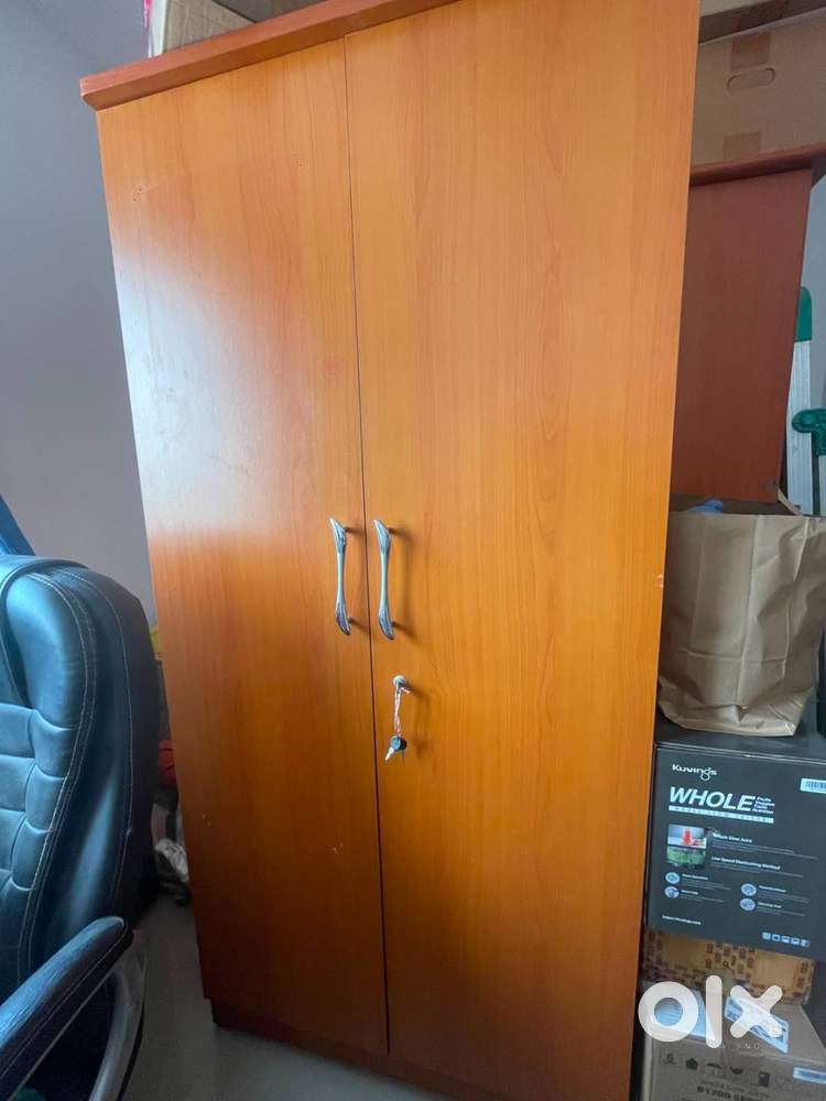 Plywood 2-Door Cupboard - Good Condition