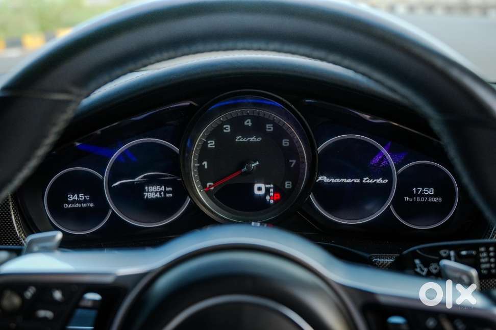 Porsche Panamera Turbo, 2018, Petrol