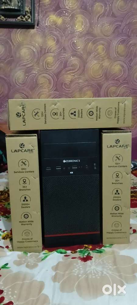 Full desktop setup i3-2nd gen 4GB RAM 256GB SSD Ready to use ...