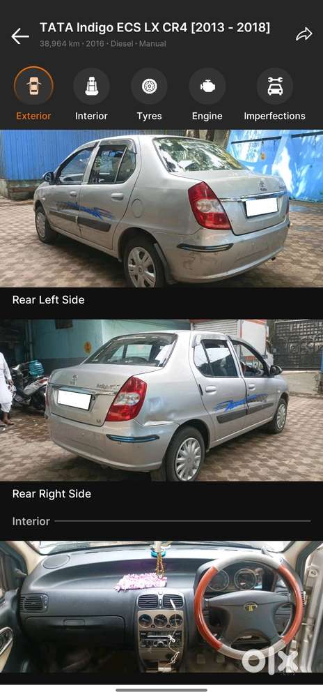 Tata Indigo , Silver