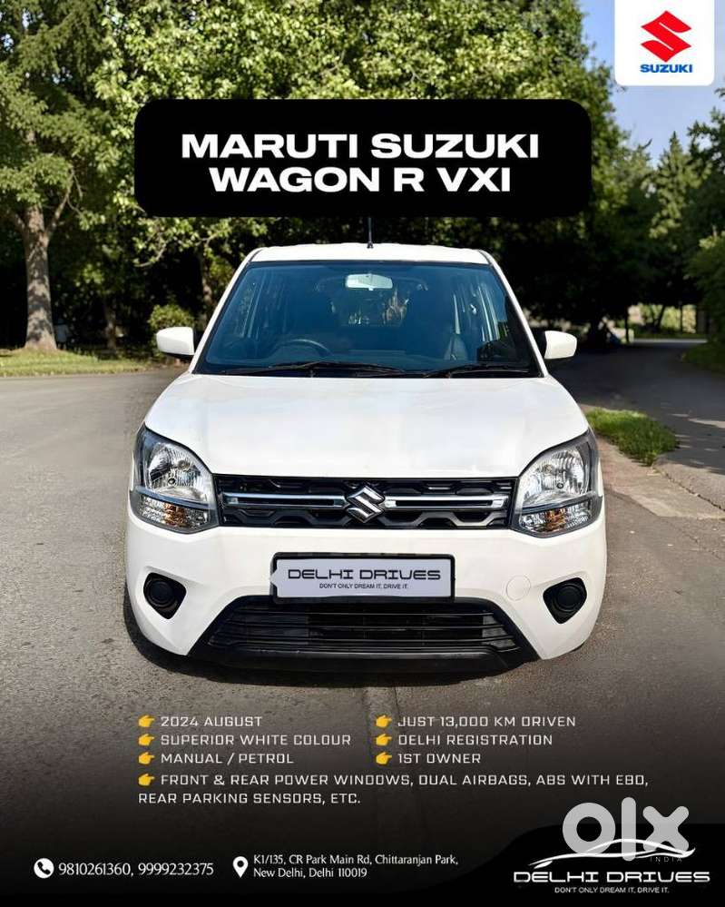 Maruti Suzuki Wagon R 1.2 Vxi, 2024, Petrol