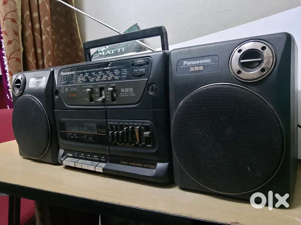 Panasonic stereo RX-CS720 XBS Japan full working