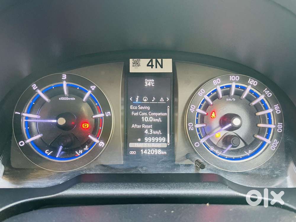 Toyota Innova Crysta 2.4 V, 2019, Diesel