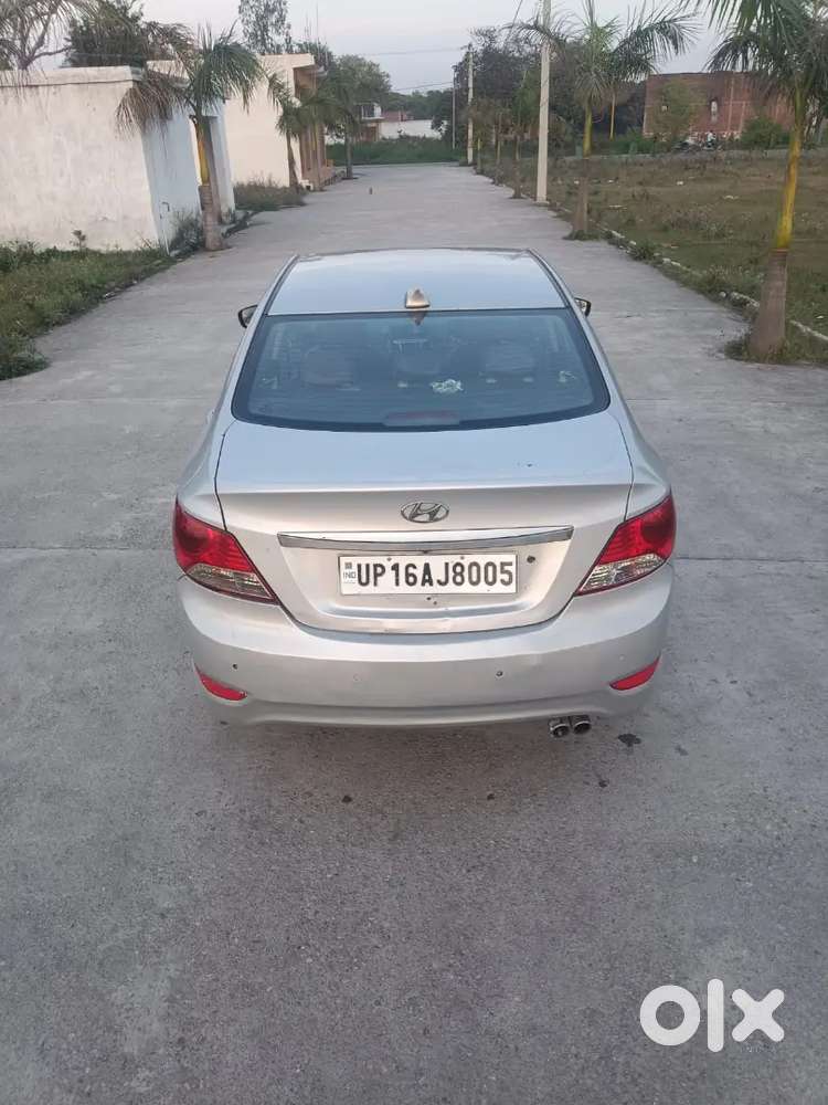 Hyundai Verna 2012 With Vip No. Plate