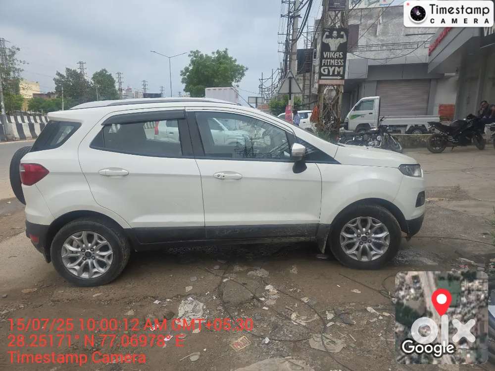 Ford Ecosport 2017 Diesel 85000 Km Driven With Full Company Service.