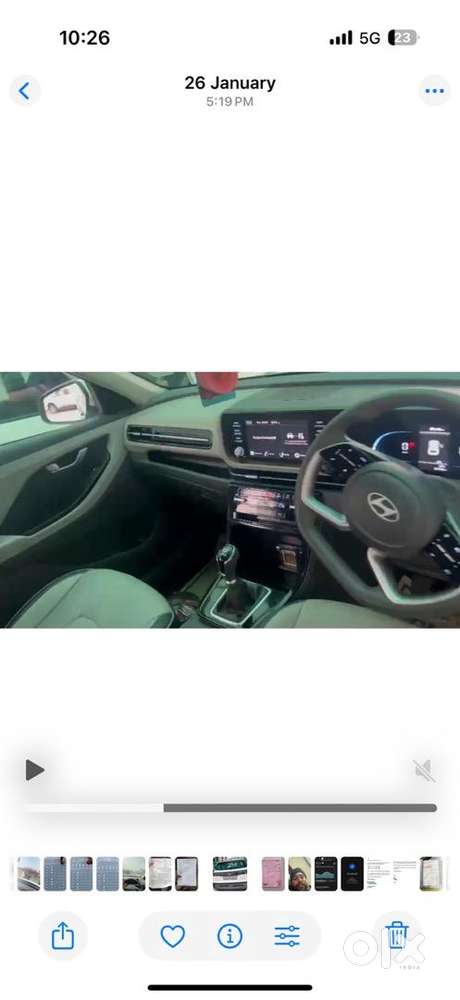 Hyundai Creta Facelift 2025 Diesel 16200 Km Driven 7 Months Old
