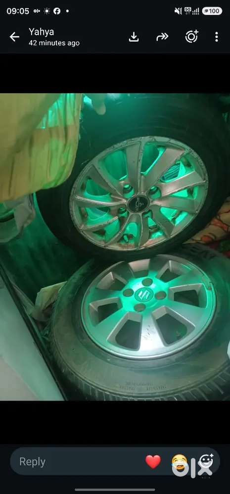 Alloy Wheels Of Maruti Suzuki Swift 2016 Car