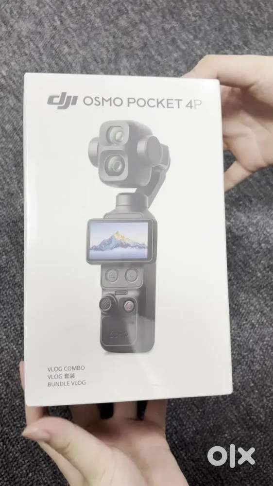 DJI Osmo Pocket 4P &ndash; Dual-Lens Cinematic Pocket Gimbal Camera