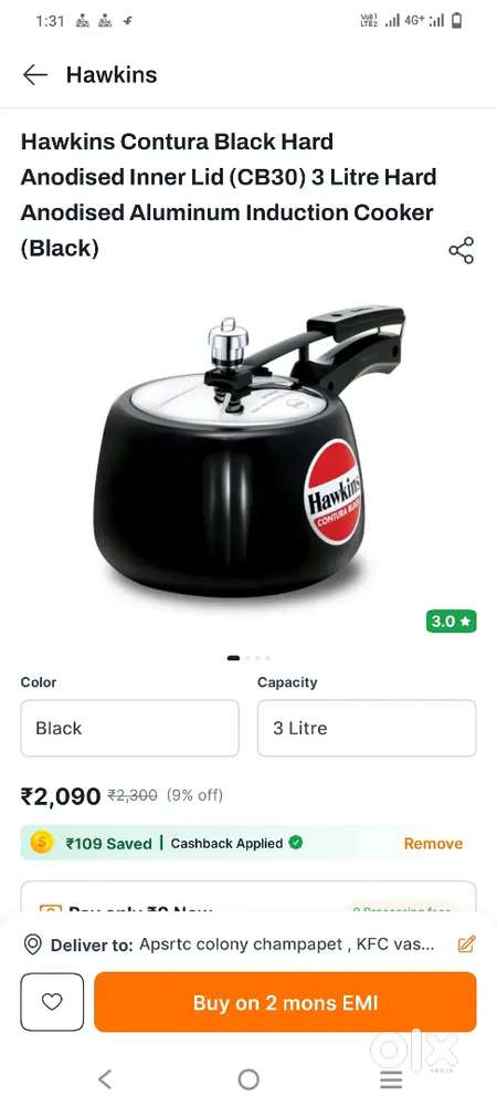 New one Pressure cooker for sale