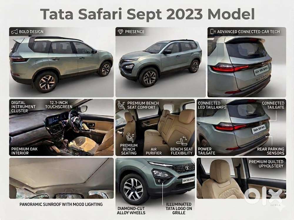 Tata Safari 2023 Diesel Top Model With Top Condition